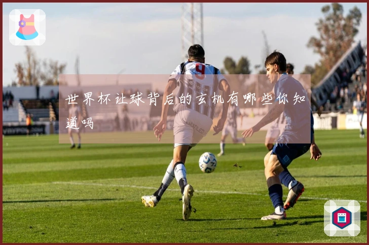 世界杯让球背后的玄机有哪些你知道吗